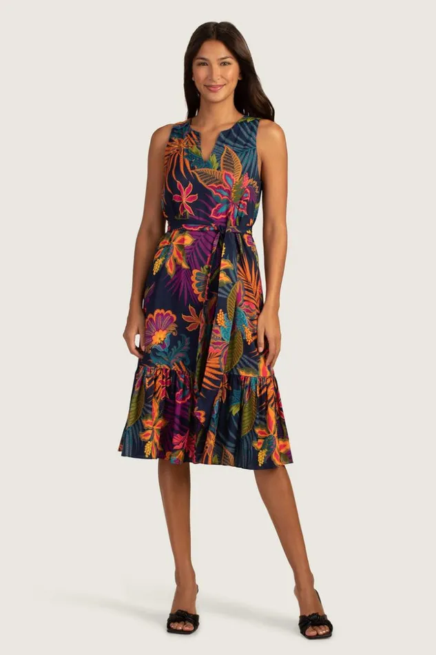 SHOP Trina Turk MIDI DRESSES UNDERWATER DRESS