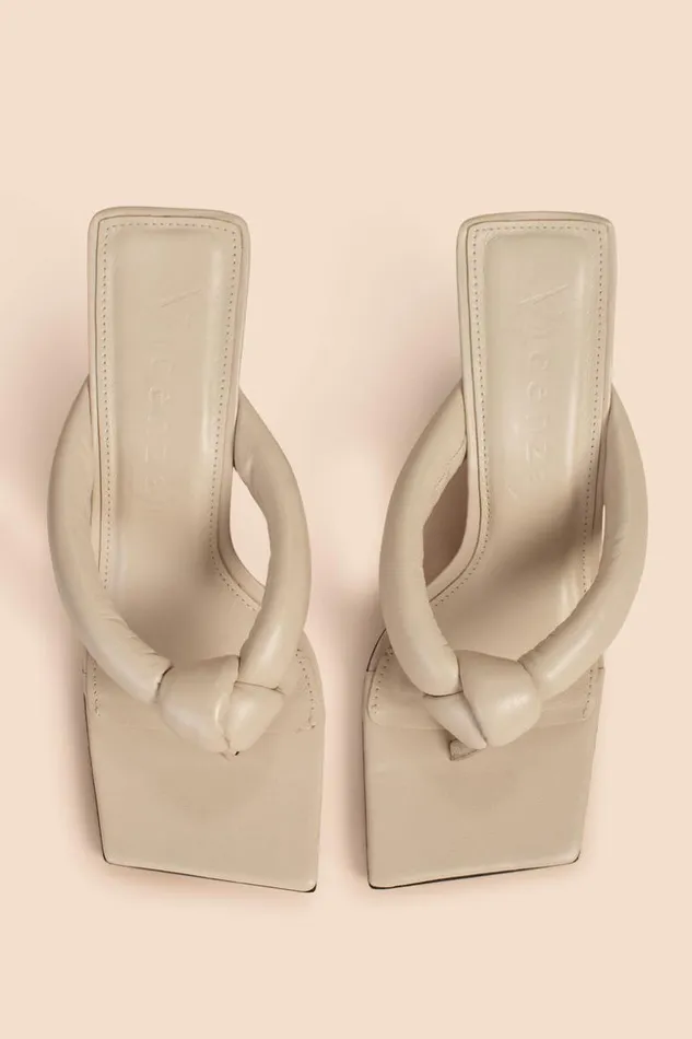SHOP Trina Turk SHOES BURGOS THONG HEEL