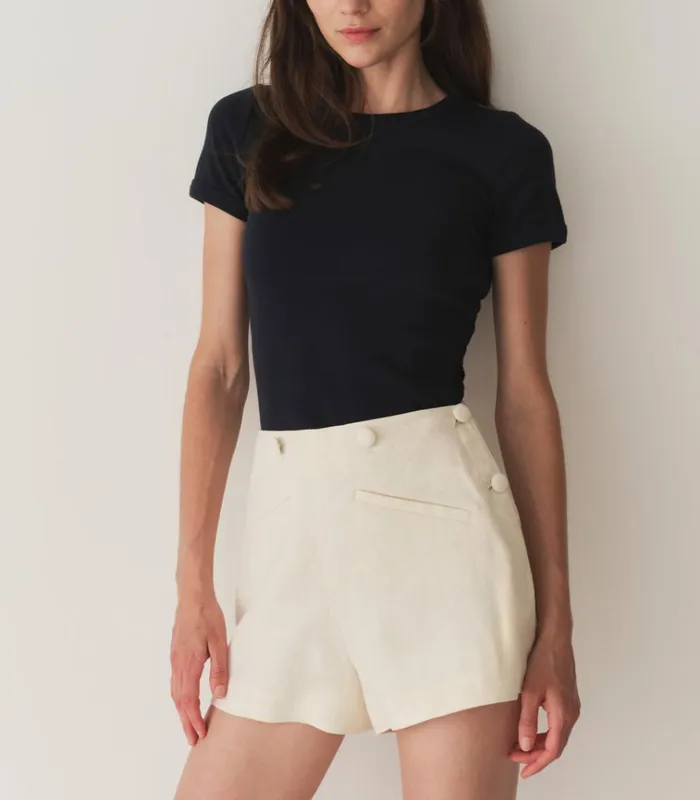 Shop VIVI TEE Navy DEN Tees