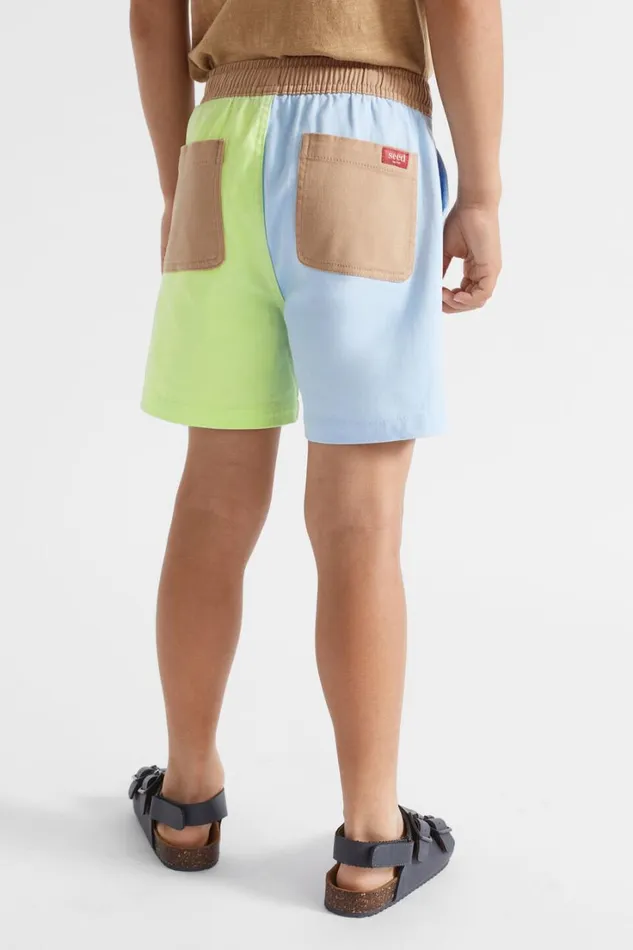 Shorts Boy Seed Heritage Colourblock Short Multi