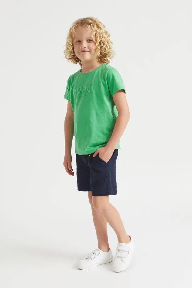 Shorts Boy Seed Heritage Core Logo Short Midnight Blue