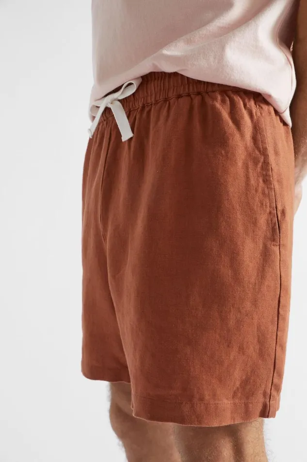 Shorts Man Seed Heritage Linen Short Sierra
