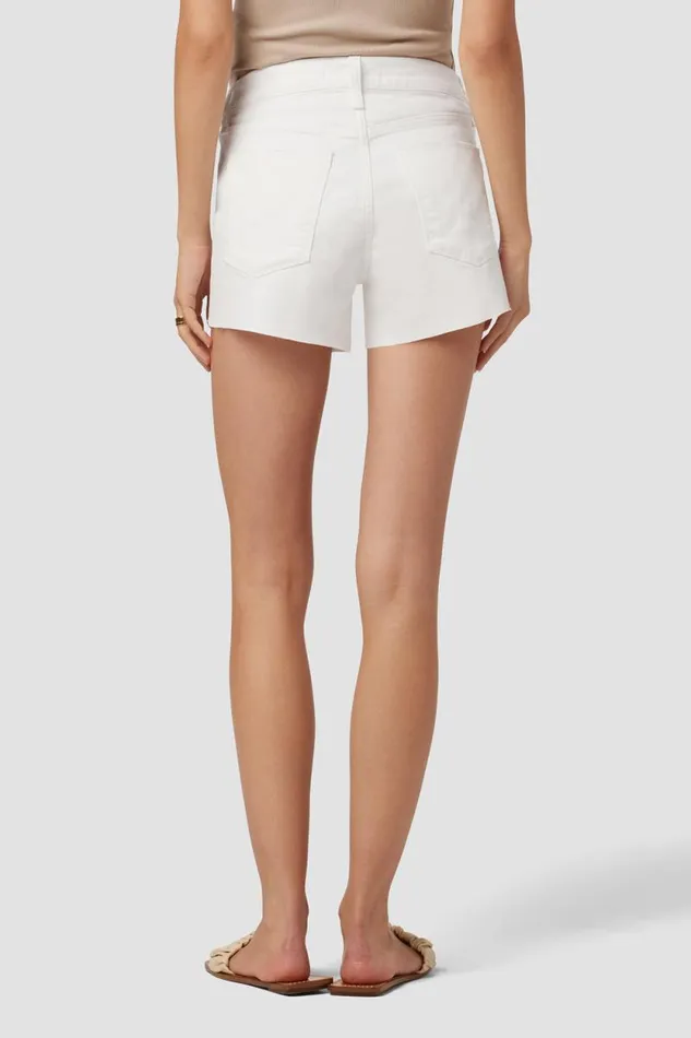 Shorts Women Hudson Jeans Gemma Maternity Short White