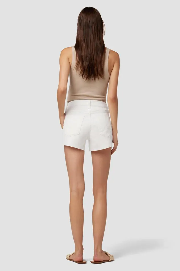 Shorts Women Hudson Jeans Gemma Maternity Short White