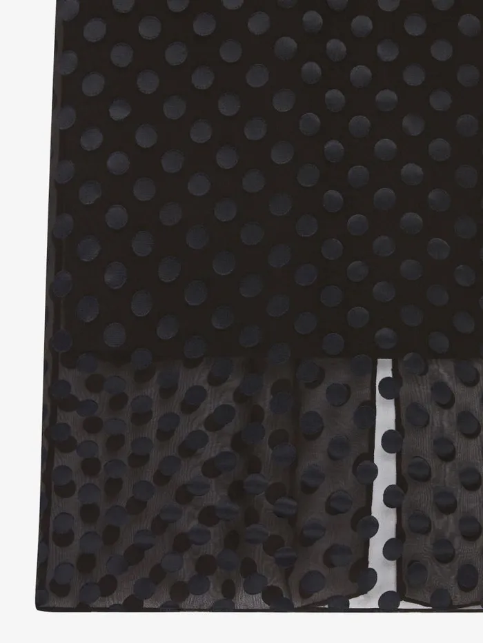 Skirt In Polka Dots Dvor Satin Black Women Givenchy Skirts