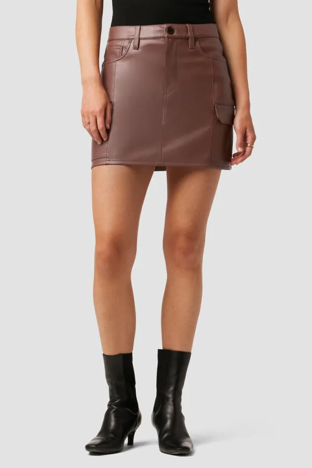 Skirts Women Hudson Jeans Cargo Viper Mini Skirt Cinnamon Skirts Women Hudson Jeans Cargo Viper Mini Skirt Cinnamon