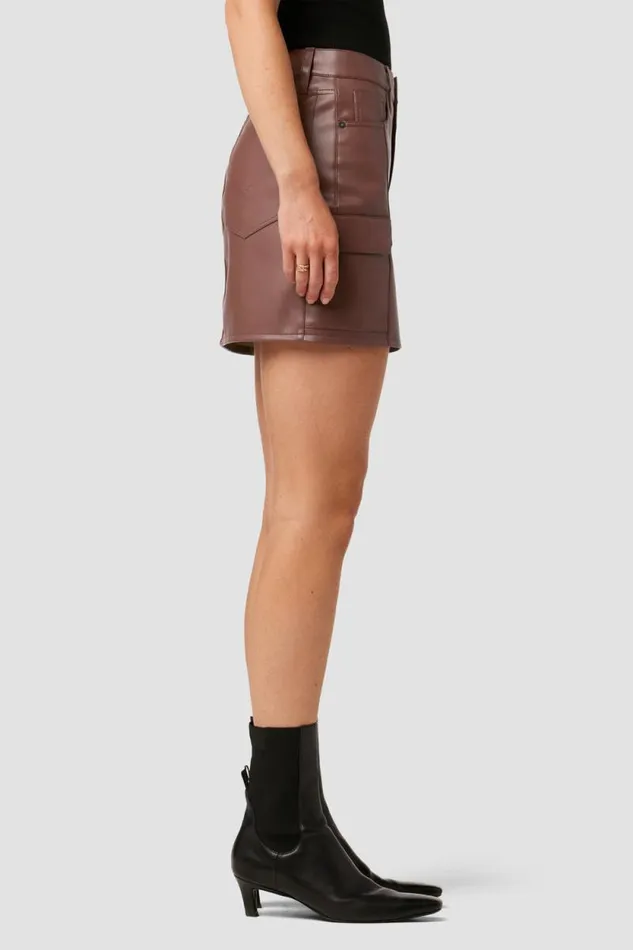 Skirts Women Hudson Jeans Cargo Viper Mini Skirt Cinnamon Skirts Women Hudson Jeans Cargo Viper Mini Skirt Cinnamon
