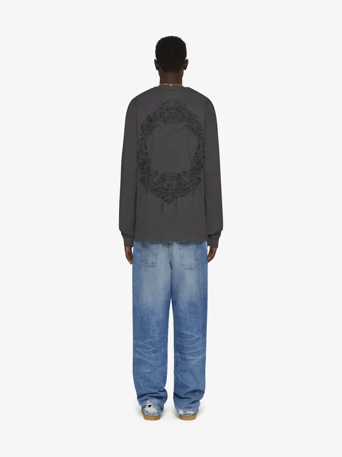 Slim Fit Jeans In Denim Ocean Blue Men Givenchy Pants and Shorts