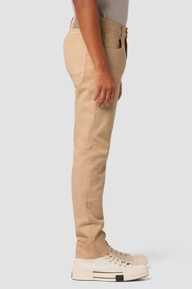 Slim Men Hudson Jeans Blake Slim Straight Twill Pant Cream Slim Men Hudson Jeans Blake Slim Straight Twill Pant Cream