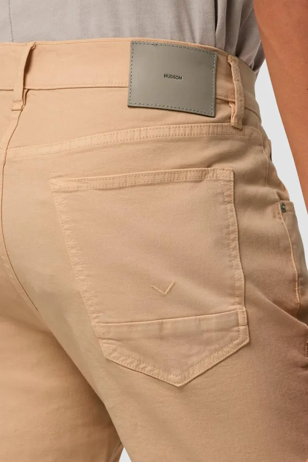 Slim Men Hudson Jeans Blake Slim Straight Twill Pant Cream Slim Men Hudson Jeans Blake Slim Straight Twill Pant Cream