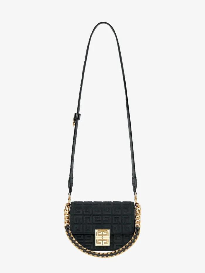 Small 4g Bag In 4g Embroidery With Chain Black Women Givenchy Crossbody Bags