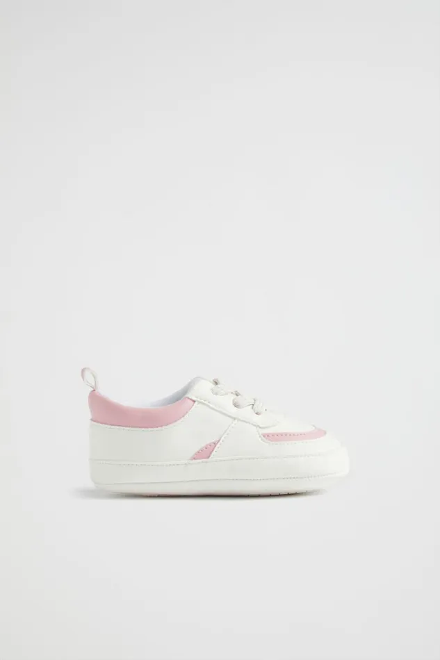 Sneakers and Trainers Baby Seed Heritage Mini Tonal Trainer Dusty Rose