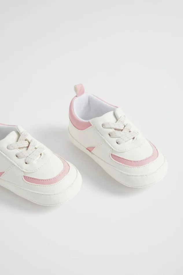 Sneakers and Trainers Baby Seed Heritage Mini Tonal Trainer Dusty Rose