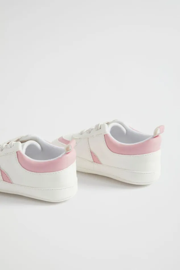 Sneakers and Trainers Baby Seed Heritage Mini Tonal Trainer Dusty Rose