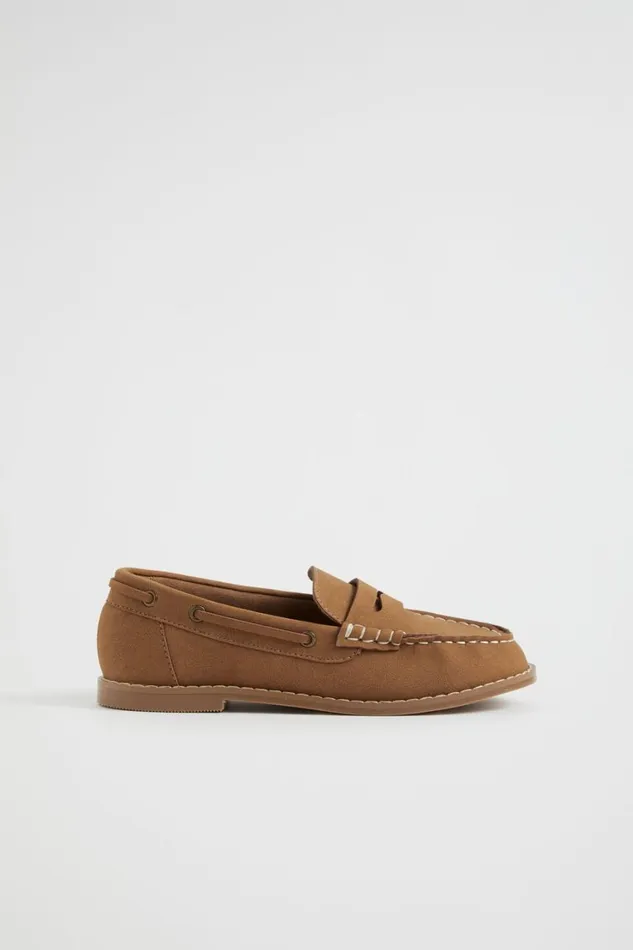 Sneakers and Trainers Boy Seed Heritage Formal Moccasin Tan