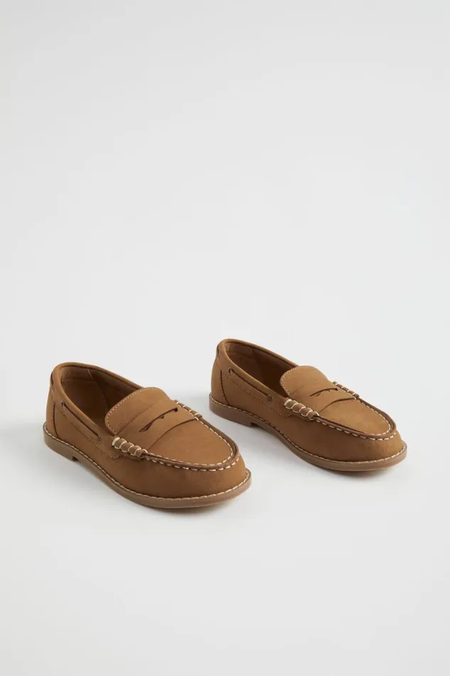 Sneakers and Trainers Boy Seed Heritage Formal Moccasin Tan