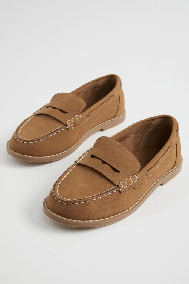 Sneakers and Trainers Boy Seed Heritage Formal Moccasin Tan