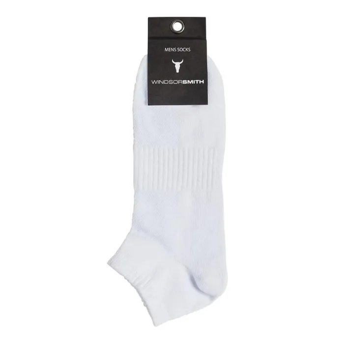 Socks Men Windsor Smith MEN039S LOW CUT SOCK WHITE