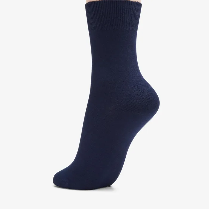 Solid Dress Crew Sock Navy Women Clarks Accessories