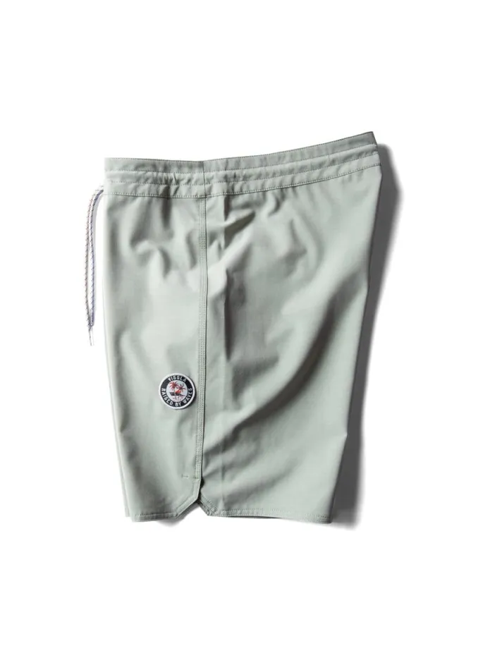 Solid Sets 185quot Boardshort Light Sage Men Vissla Boardshorts