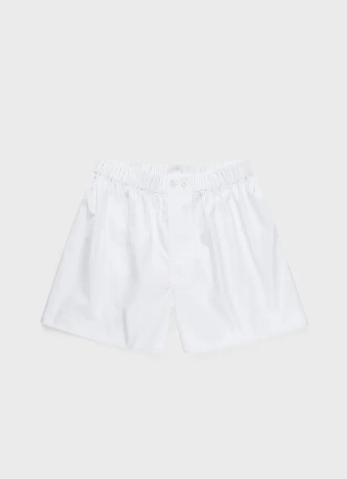 SUNSPEL Boxer Shorts Sea Island Cotton Boxer Shorts White 8211 Men