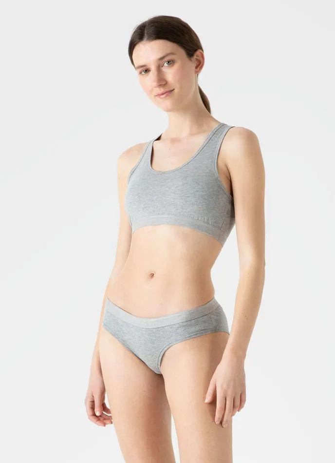 SUNSPEL Briefs Hipster Pant Grey Melange 8211 Women