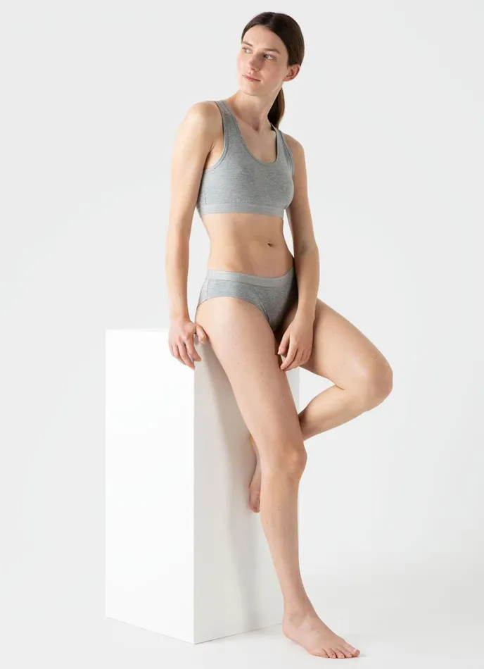 SUNSPEL Briefs Hipster Pant Grey Melange 8211 Women
