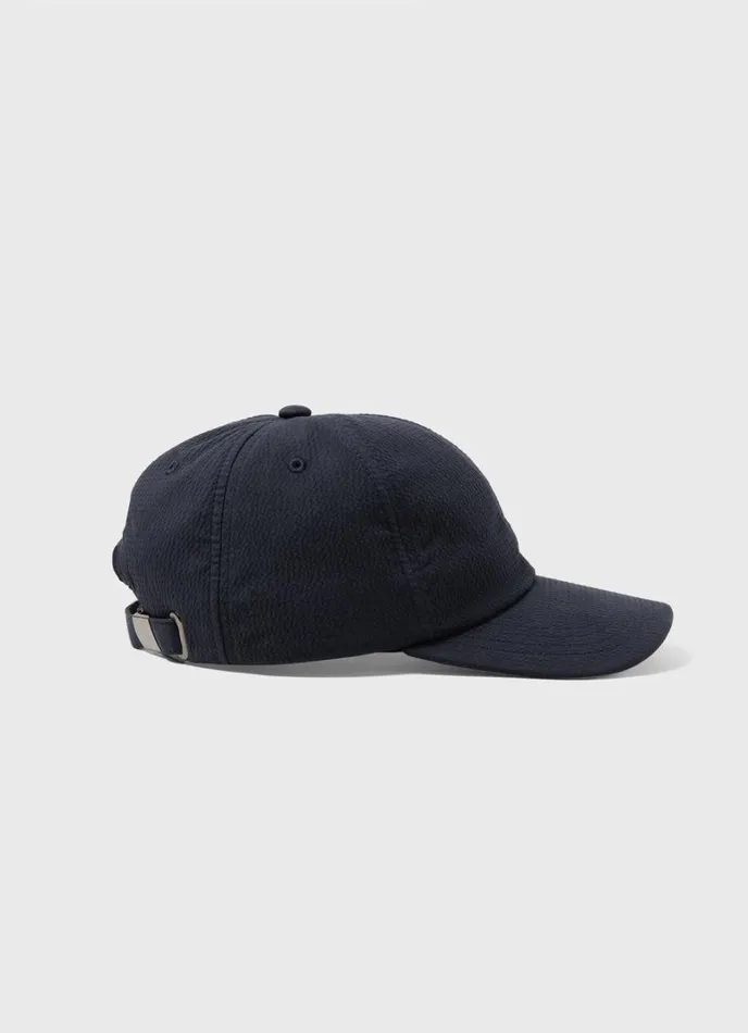 SUNSPEL Hats Scarves Gloves Seersucker Cap Navy 8211 MenWomen