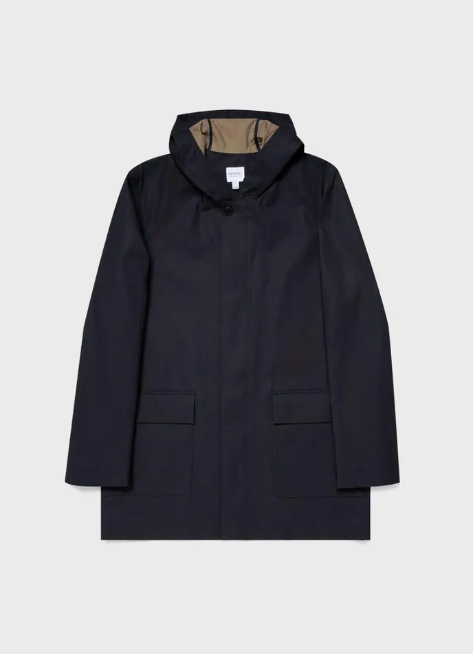SUNSPEL Jackets and Coats Cotton Bonded Hooded Mac 8211 Men