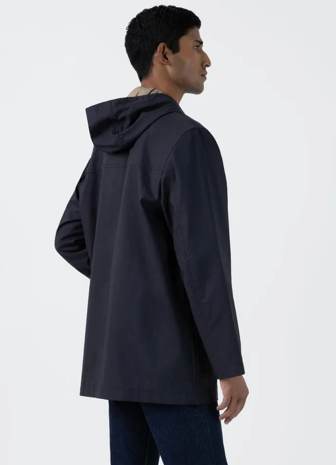 SUNSPEL Jackets and Coats Cotton Bonded Hooded Mac 8211 Men