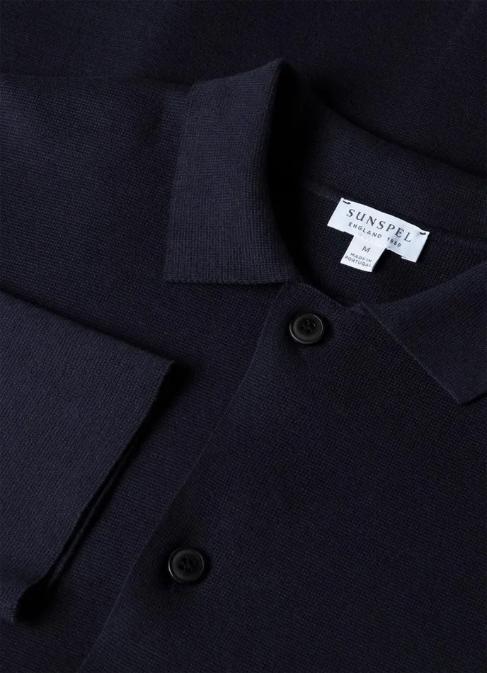 SUNSPEL Jackets and Coats Milano Knit Jacket Navy 8211 Men