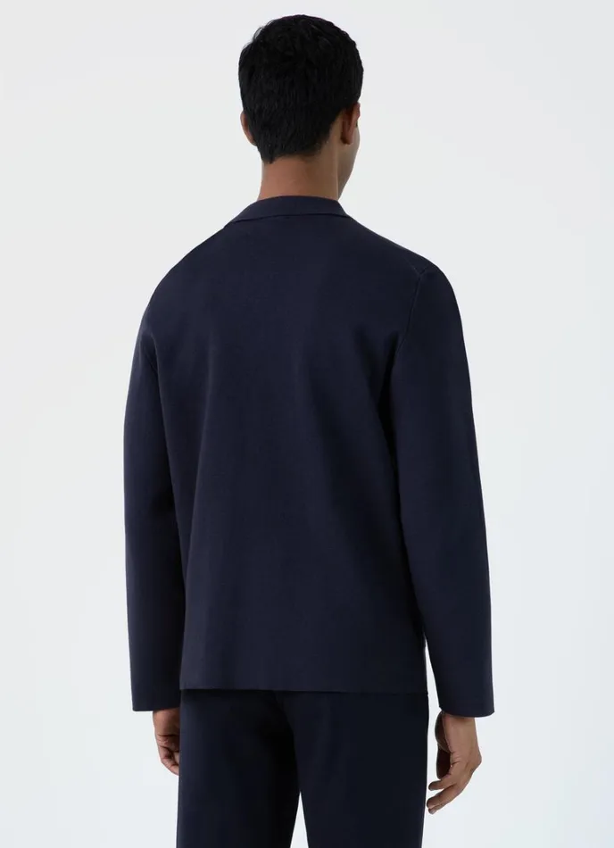 SUNSPEL Jackets and Coats Milano Knit Jacket Navy 8211 Men