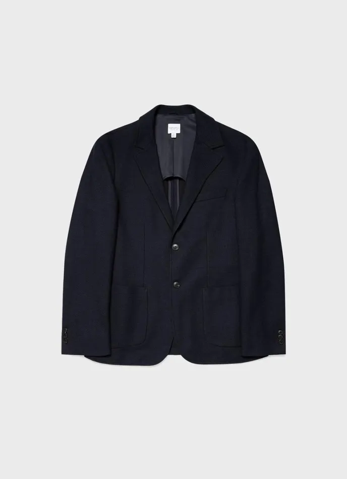SUNSPEL Jackets and Coats Piqu Unstructured Blazer 8211 Men