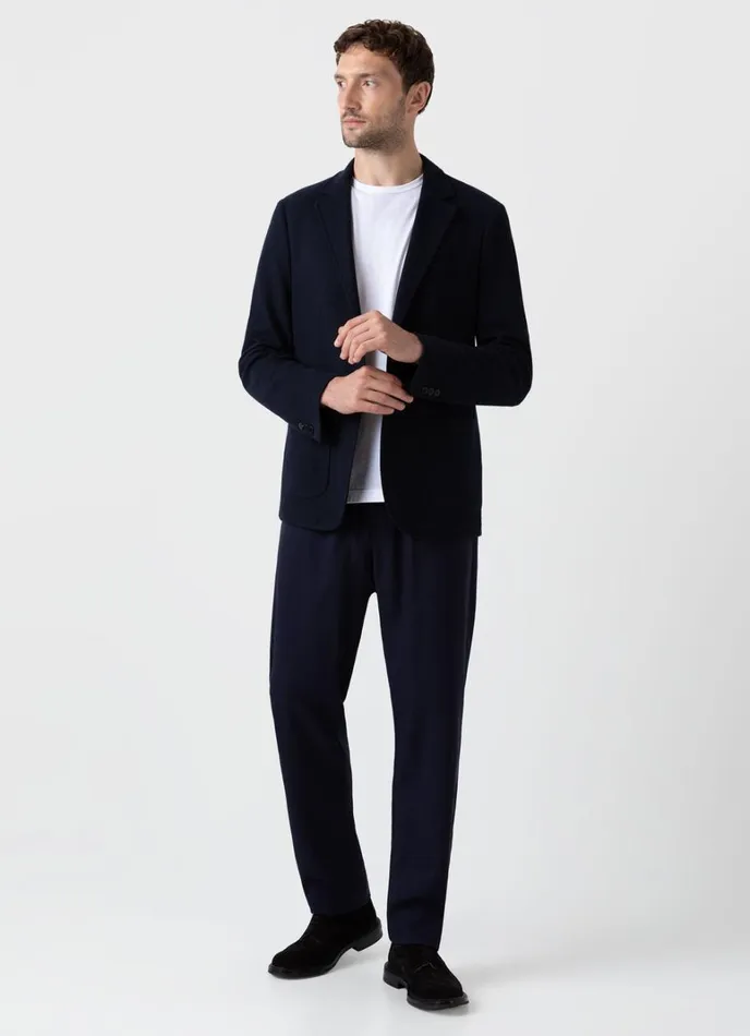 SUNSPEL Jackets and Coats Piqu Unstructured Blazer 8211 Men