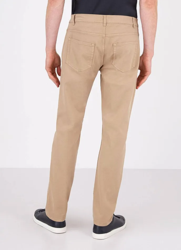 SUNSPEL Pants Cotton Drill 5 Pocket Trouser Stone 8211 Men