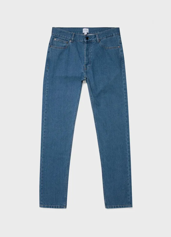 SUNSPEL Pants Regular Fit Jean Denim Mid Wash 8211 Men