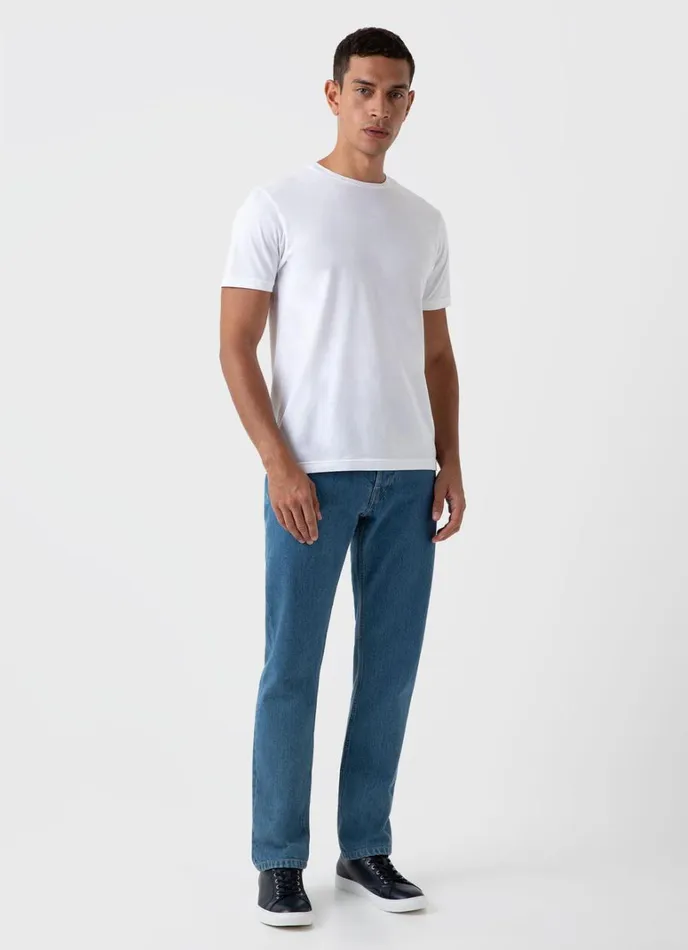 SUNSPEL Pants Regular Fit Jean Denim Mid Wash 8211 Men