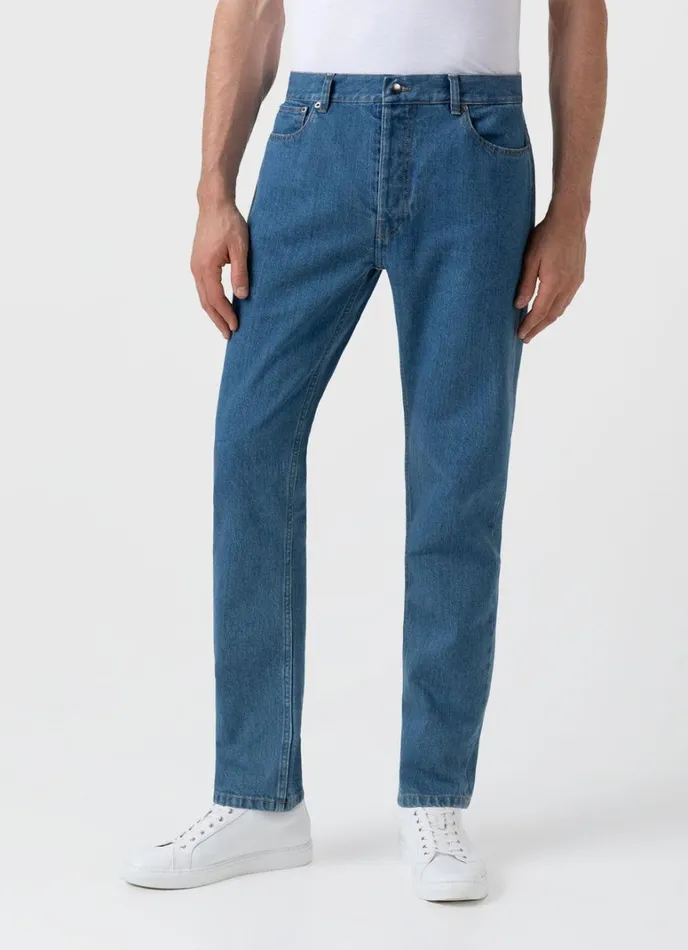 SUNSPEL Pants Regular Fit Jean Denim Mid Wash 8211 Men