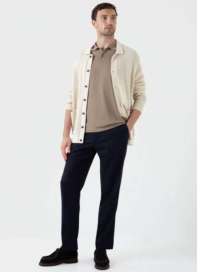 SUNSPEL Polo Shirts Piqu Polo Shirt Dark Stone 8211 Men