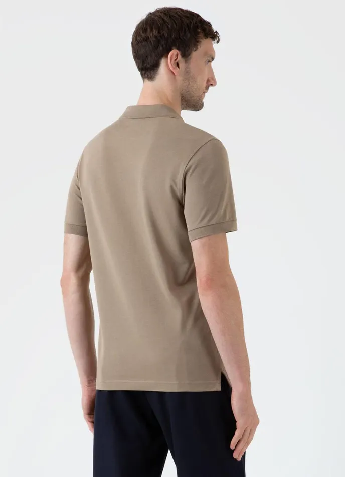 SUNSPEL Polo Shirts Piqu Polo Shirt Dark Stone 8211 Men