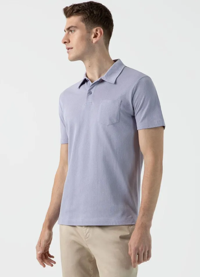 SUNSPEL Polo Shirts Riviera Polo Shirt Lavendar 8211 Men