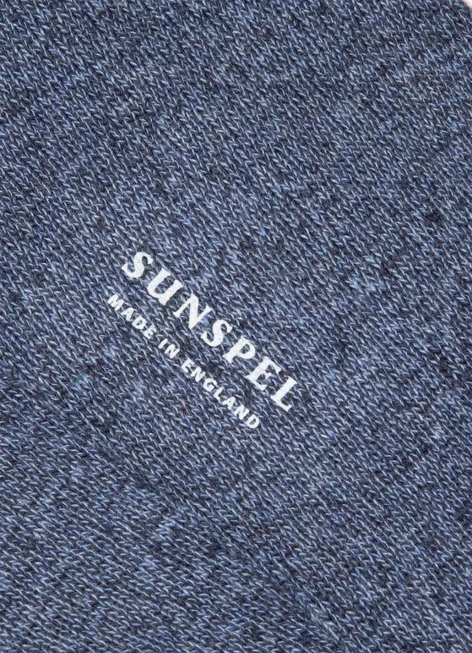 SUNSPEL Socks Cotton Socks Navy Blue Twist 8211 Men