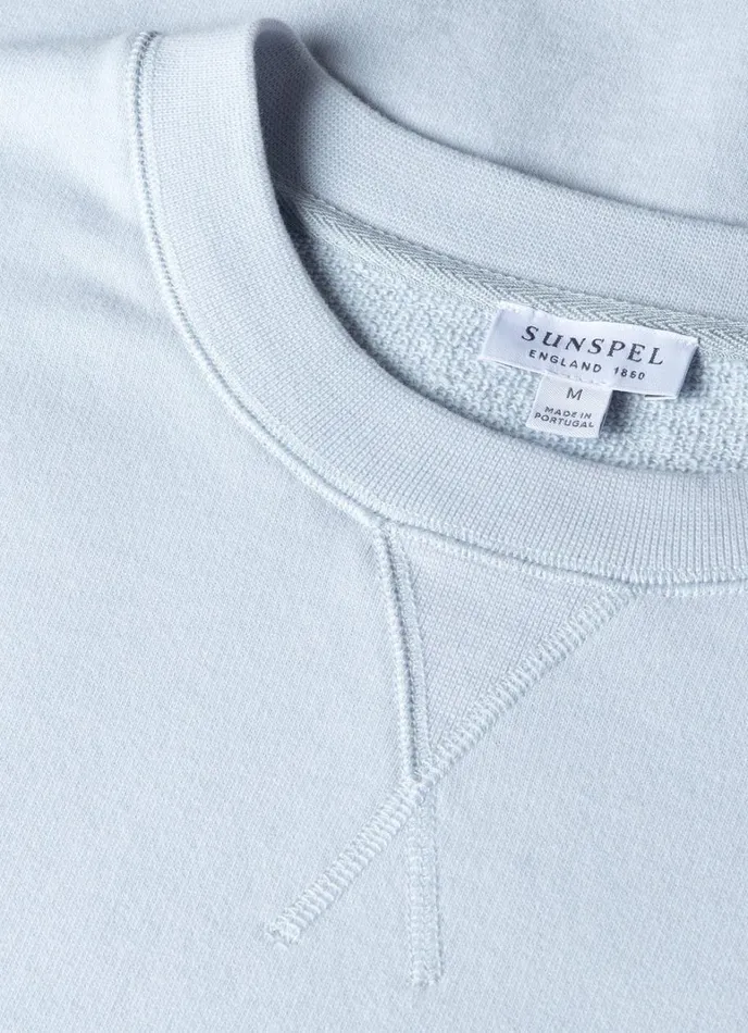 SUNSPEL Sweatshirts and Sweatpants Loopback Sweatshirt Light Blue 8211 Men