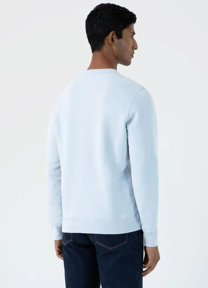 SUNSPEL Sweatshirts and Sweatpants Loopback Sweatshirt Light Blue 8211 Men