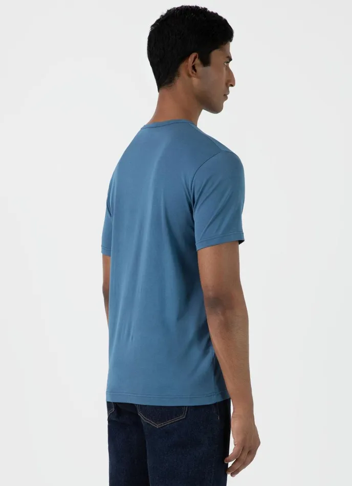 SUNSPEL Tshirts Classic Tshirt Steel Blue 8211 Men