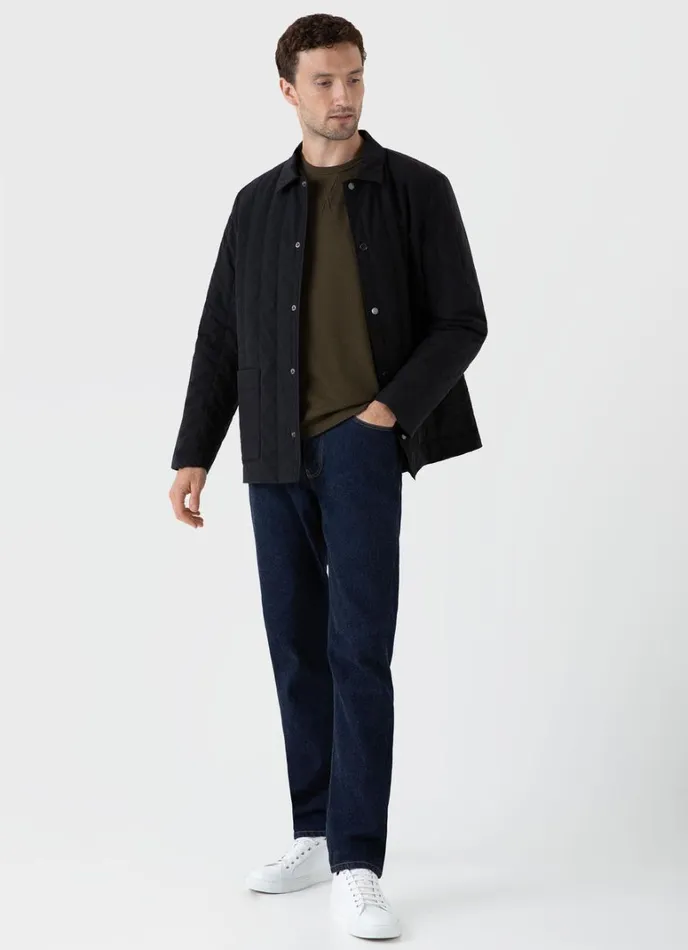SUNSPEL Tshirts Long Sleeve Waffle Tshirt Dark Olive 8211 Men
