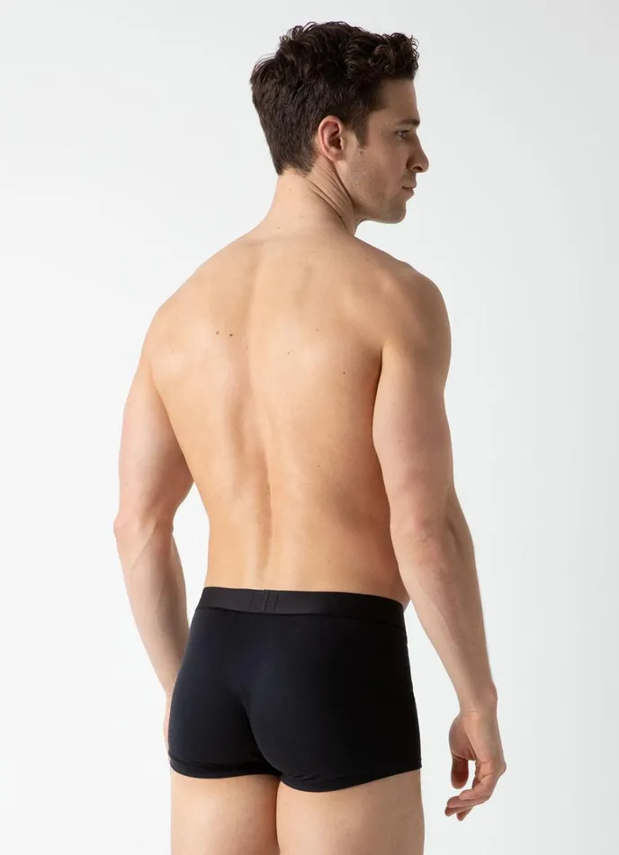 SUNSPEL Trunks and Shorts Sea Island Cotton Trunks Black 8211 Men
