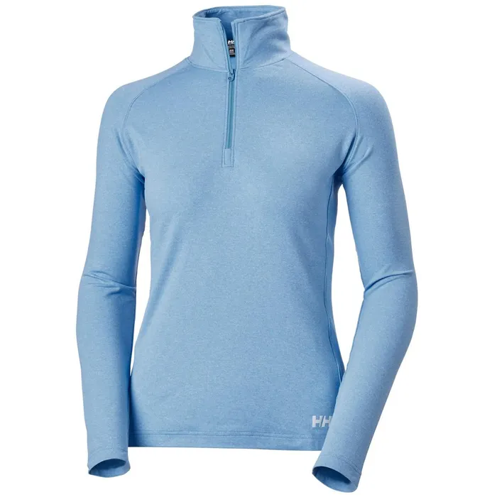 Sweaters Hoodies and Long Sleeve Shirts Women Helly Hansen W VERGLAS 12 ZIP 619 Skagen Blue