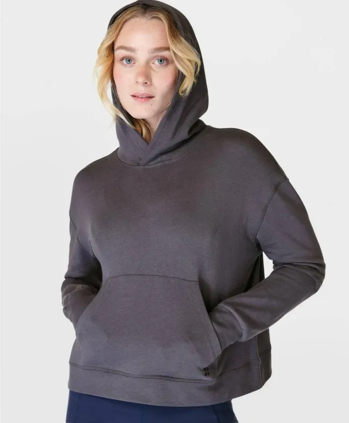 Sweaty Betty After Class Hoodie Urban Grey Clothing Sweatshirts Hoodies