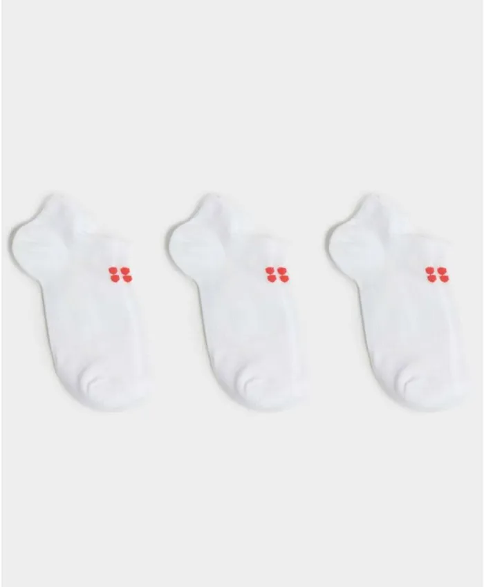Sweaty Betty Lightweight Trainer Socks 3 Pack White A ClothingAccessories